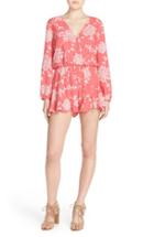 Women's Fraiche By J Print Crepe Romper