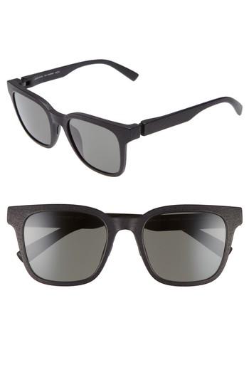 Men's Mykita Maverick 54mm Sunglasses - Pitch Black