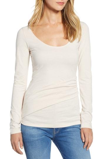 Women's Halogen Ruched Top - Pink