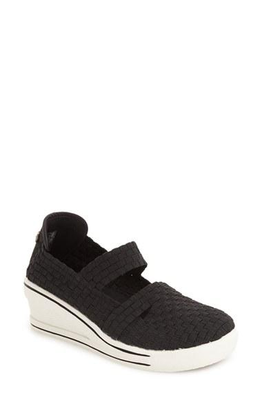 Women's Bernie Mev. Frontier Woven Mary Jane Wedge