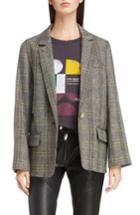 Women's Isabel Marant Etoile Charly Wool Blazer Us / 36 Fr - Beige