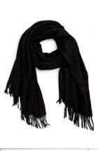 Women's Nordstrom Collection Oversize Cashmere Wrap, Size - Black