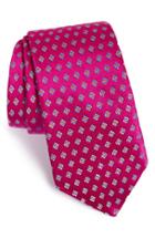 Men's Ted Baker London Geometric Silk Tie, Size - Pink