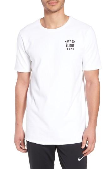 Men's Nike Jordan City Of Flight T-shirt, Size - White