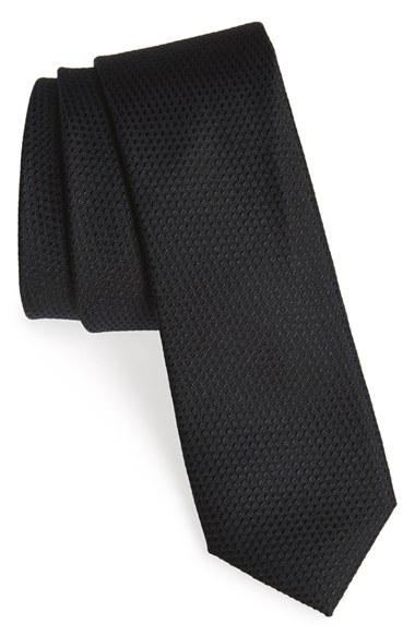 Men's Calibrate Seattle Textured Silk Tie