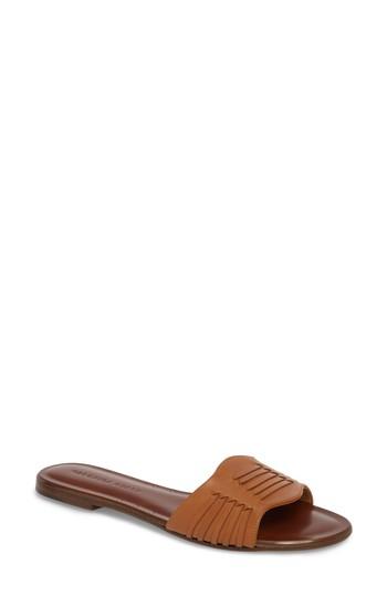 Women's Veronica Beard Faven Woven Slide Sandal Us / 35eu - White