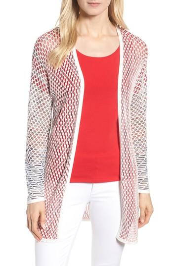 Women's Nic+zoe Cubanito Cardigan - Red