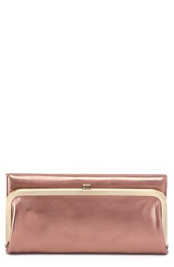 Women's Hobo Rachel Leather Frame Wallet -