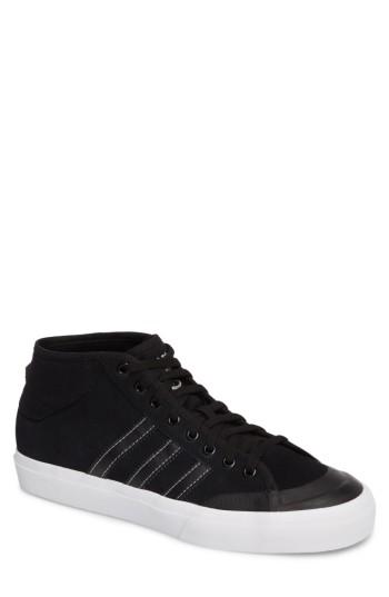 Men's Addias Matchcourt Mid Adv Sneaker .5 M - Black