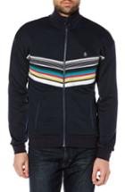 Men's Original Penguin Stripe Track Jacket - Blue