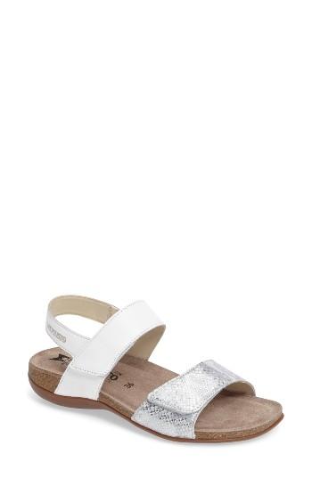 Women's Mephisto 'agave' Sandal M - White