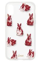 Sonix Chubby Bunny Print Iphone X Case - Pink