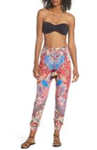 Women's Hemant & Nandita Tasseled Cover-up Pants - Red