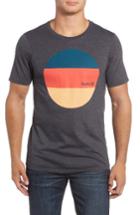 Men's Hurley Circular Block Graphic T-shirt, Size - Black