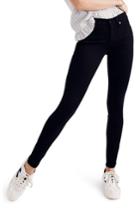 Women's Madewell 8-inch Skinny Jeans - Black