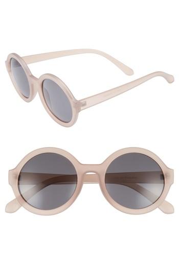 Women's Bp. 50mm Round Sunglasses - Mauve
