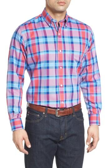 Men's Tailorbyrd Redwood Plaid Sport Shirt
