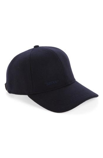 Men's Barbour Coopworth Baseball Cap - Blue