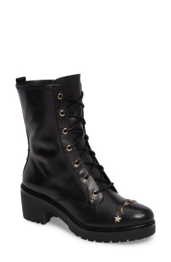Women's Michael Michael Kors Cody Combat Boot M - Black