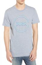 Men's Rvca Tri-motors Logo T-shirt - Grey