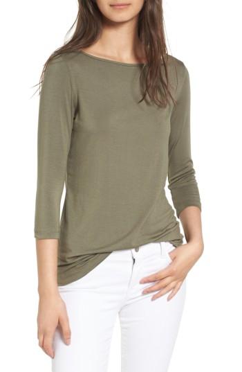 Women's Amour Vert Francoise Stretch Jersey Top - Green