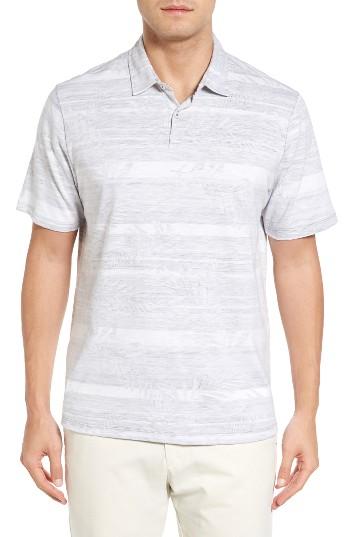 Men's Tommy Bahama Leaf On The Water Pique Polo - Red
