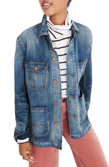 Women's Madewell Denim Chore Coat