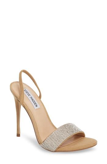Women's Steve Madden Fierce Sandal .5 M - Metallic