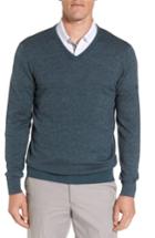Men's Ag Ridgewood V-neck Sweater, Size - Green