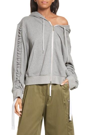 Women's Public School Ashlei Cotton Hoodie - Grey