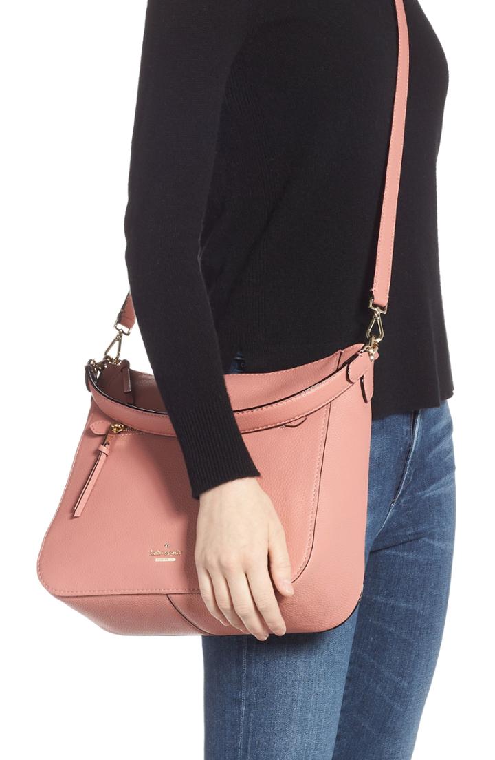 Kate Spade New York Jackson Street - Quincy Leather Hobo - Pink