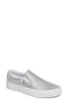 Women's Vans Classic Slip-on Sneaker M - Green
