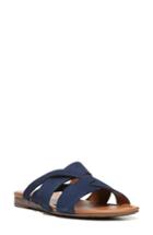 Women's Sarto By Franco Sarto Gweniver Slide Sandal M - Blue