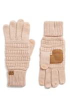 Women's Cc Rib Knit Tech Gloves