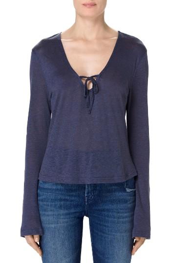 Women's J Brand Constance Cotton Top - Blue