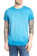 Men's Diesel T-diego-jamy Burnout Pocket T-shirt - Blue