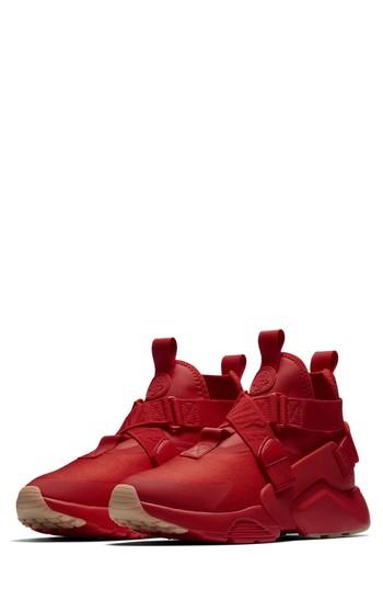 Women's Nike Air Huarache City Sneaker .5 M - Red