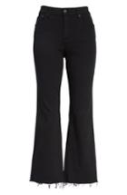 Women's Grlfrnd Joan Crop Flare Jeans - Black