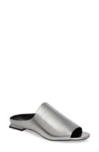 Women's Calvin Klein Mabel Open Toe Mule M - Metallic