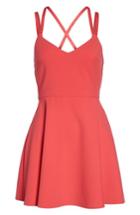 Women's French Connection Whisper Light Fit & Flare Dress - Red