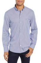 Men's Zachary Prell Alexander Fit Sport Shirt, Size Small - Blue