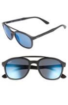 Men's Ray-ban Active Lifestyle 53mm Sunglasses - Black/ Blue