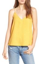 Women's Stone Row Mental 4 Metal Star Print Cami - Yellow