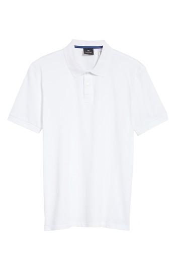 Men's Ps Paul Smith Jersey Polo, Size - White