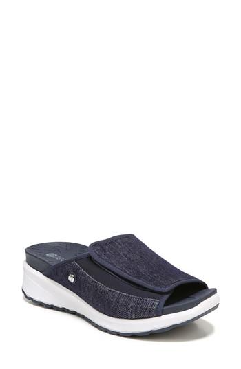 Women's Bzees Galaxy Slide Sandal M - Blue