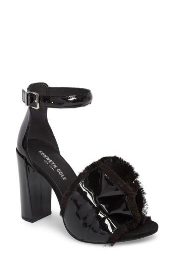 Women's Kenneth Cole New York Dayna Ankle Strap Sandal M - Black