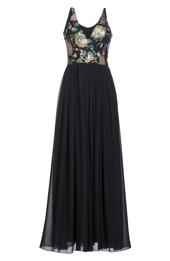 Women's Dress The Population Adriana Sequin Bodice Gown