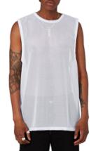 Men's Topman Mesh Tank - White