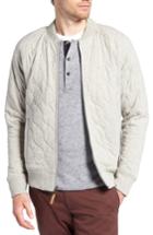 Men's 1901 Quilted Bomber Jacket - Grey