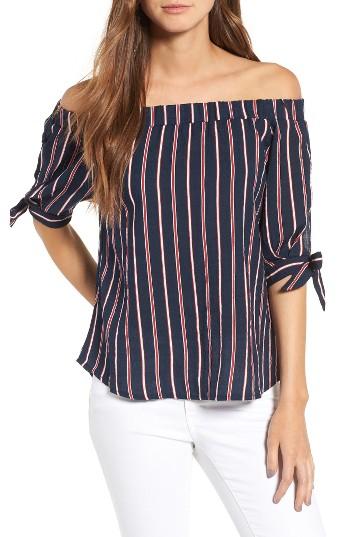 Women's Thml Off The Shoulder Stripe Top